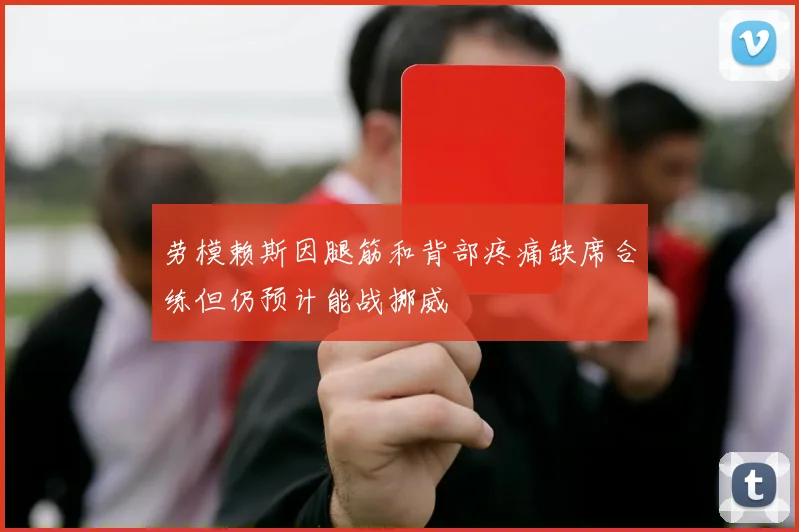 劳模赖斯因腿筋和背部疼痛缺席合练但仍预计能战挪威